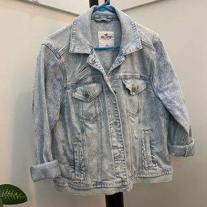 Hollister Distressed Denim Jacket